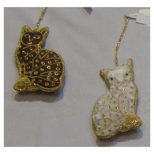 Cats Shape Christmas Hanging Ornament - Product Image 1