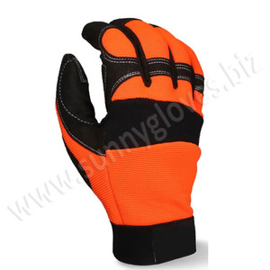 Guantes mecánicos con estampado de esqueleto personalizado para hombre - Product Image 5