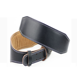 Cinturón de Levantamiento de Pesas Profesional con Logotipo Personalizado, Cinturón de Entrenamiento de Cuero Negro para Hombre, Gran Venta - Product Image 4