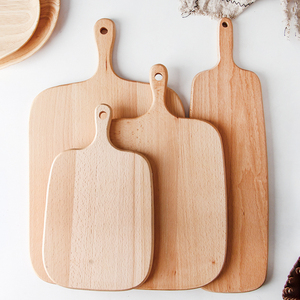 Tabla de cocina para hornear, tabla de madera sólida para el hogar, nórdico, de gran tamaño - Product Image 3