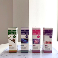 Ampoule Ekel Premium 30g 4 types - Fabriqué en Corée - Cosmétique - Escargot noir, acide hyaluronique, collagène, peptide - Anti-rides