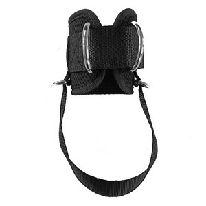 Geo Brother Co – Sangle de cheville réglable à double anneau en D pour musculation, accessoires de sport et de fitness personnalisés avec logo, pour entraînement des jambes - Product Image 3