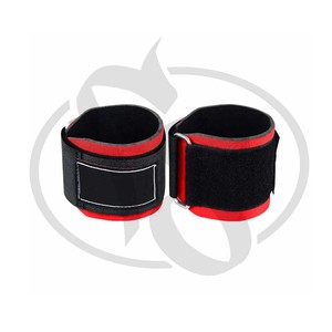 Levantamiento de pesas apoyo de tobillo correas D Anillo de Neopreno acolchado brazalete de tobillo - Product Image 6
