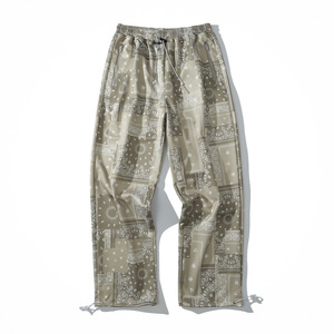 Pantalon décontracté à jambes droites, de grande qualité, Style Hip-hop, à imprimé complet, pour hommes, nouvelle collection - Product Image 6
