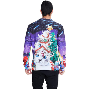 Sudaderas Deportivas Premium Sostenibles con Cuello Redondo para Hombre, Logotipo Personalizado, Impresión OEM, Sudaderas con Capucha para Invierno, Transpirables, de Secado Rápido, 370g - Product Image 3