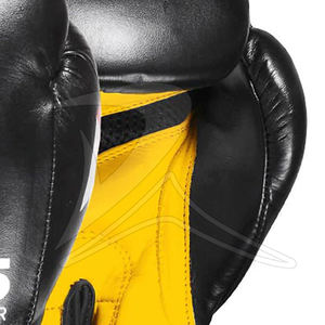 Gants de boxe en cuir de vache véritable de bonne qualité, vente en gros, gants de boxe gagnant - Product Image 3