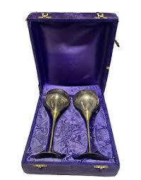 Elegant Brass <b>Wine</b> <b>Goblet</b> Handmade Engraved Chalice Vintage Metal Cup Antique Drinking Glass Decorative Barware Wedding Decor - Product Image 6