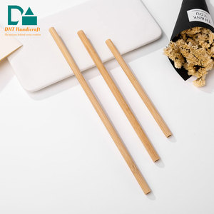 Pailles à boire en bambou naturel réutilisables en gros, pailles en bambou bio écologiques pour les jus, les smoothies, les bars - Product Image 6