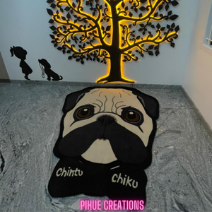 Fabricante Exportador Niños Alfombra al aire libre Alfombra con forma de animal con lana de seda Oso Tigre Cocodrilo Guepardo Dropshipping disponible - Product Image 3