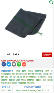 Paño de pulido de piedras preciosas GS 1299A para herramientas de joyería-Herramientas de joyería - Product Image 2