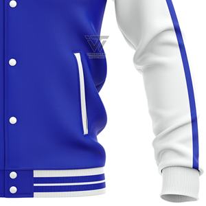 Custom Zeta Phi Beta Sorority <b>Embroidered</b> Varsity Letterman <b>Jacket</b> - Product Image 3