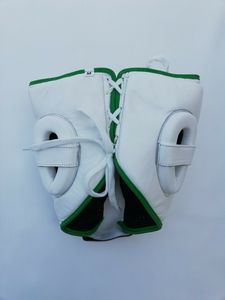 Professional Custom PU Leather <b>Head</b> Guard and <b>Wraps</b> New Men's and Women's Boxing Mouth Protector with Logo - Product Image 2