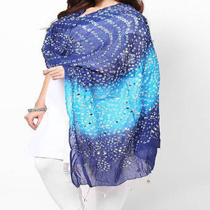 Jaipuri ผ้าฝ้าย Dupatta ในทุกสี - Product Image 2
