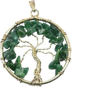 Colgante de Árbol de la Vida con Piedras de los 7 Chakras, Piedra Natural de Cuarzo, para Mujeres y Hombres, Collar de Cristal Curativo, Joyería Reiki - Product Image 2