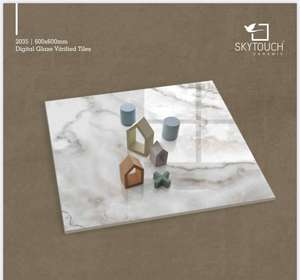 Carreaux de mur et de sol 3D intérieur en céramique émaillée 400x400mm vente unité de Surface acide métallique couleur familiale caractéristique matériau eau - Product Image 5