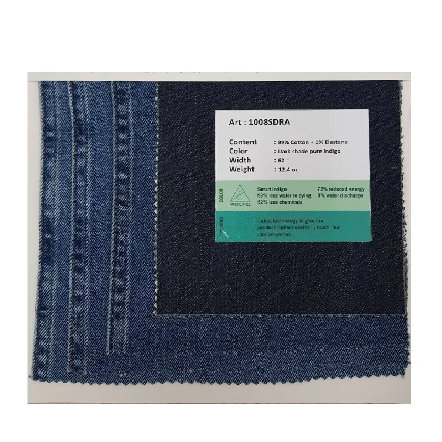 100% Cotton Medium Weight Denim Fabric Make To Order Breathable Print Organic Cotton Collection For Kid From Vietnam