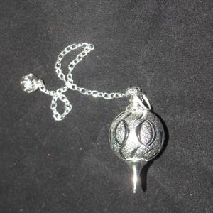 Supplier of Silver Brass Carved Ball Pendulums : Silver Brass Carved Ball Pendulums for Sale - Product Image 1