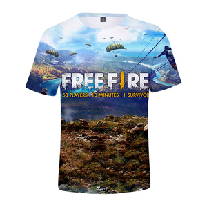 เสื้อยืดซับลิเมชั่นคุณภาพสูง 100% ผ้าฝ้าย เสื้อยืดซับลิเมชั่นคุณภาพสูงสำหรับผู้ชาย พร้อมพิมพ์ลายตามสั่ง - Product Image 3