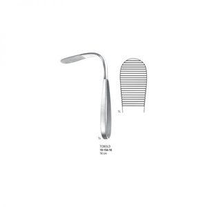 Dépresseur lingual manuel Tobold en acier et en métal, instruments chirurgicaux pour usage dentaire - Product Image 6