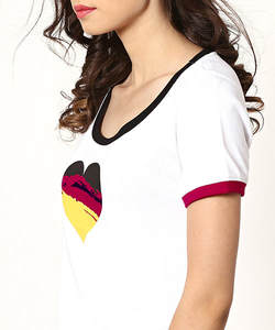 Última tendencia de moda Easy Dry Factory Rate Mujeres Camiseta Diseño popular Personalizado Venta caliente Mujeres Imprimir Camisetas - Product Image 4