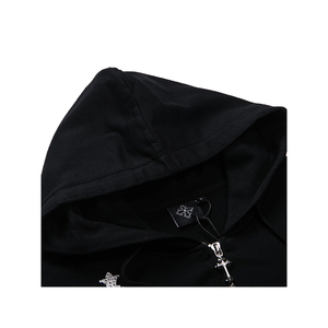 Wholesale custom mens pullover cotton fleece sweater <b>hoodies</b> without <b>string</b> - Product Image 6