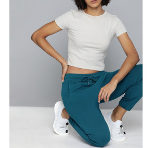 Pantalon de jogging athlétique léger pour femme, coupe skinny taille haute, style urbain - Product Image 4