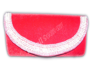 unique zircon work <b>red</b> unique clutch <b>purses</b> - Product Image 1