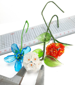 ขายส่งโรงงานโดยตรงทำด้วยมือศิลปะ Murano ดอกไม้แก้วสำหรับวันวาเลนไทน์ - Product Image 3