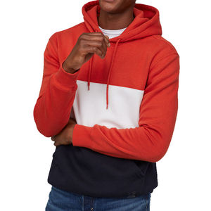 Hoodie unisexe en molleton 100 % coton, uni ou imprimé, avec panneaux, service OEM personnalisé, vente en gros, pour homme, hiver - Product Image 5