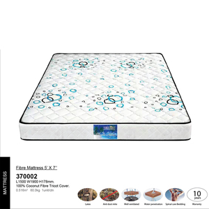 Matelas Queen taille 370002 en Latex pour chambre à coucher, matelas en fibre de coco, Anti-poussière, soins de la colonne vertébrale, garantie 10 ans, bon marché, pour maison malaisienne - Product Image 2