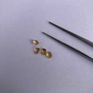 Piedra citrina Natural de 3mm facetada corte redondo piedra preciosa suelta mejor precio de fábrica al por mayor fabricante en línea Alibaba último AAA - Product Image 2