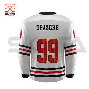 Sweat à capuche en polaire pour hockey sur glace, sweat-shirt personnalisé par Sublimation, jersey, nouveau design - Product Image 5