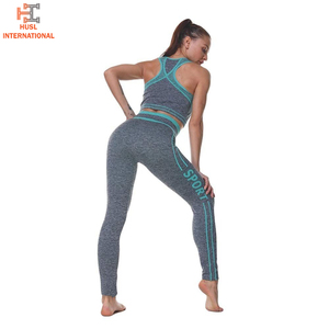 Ensemble de yoga pour femmes de qualité supérieure, dernier design, respirant, sur mesure. - Product Image 4