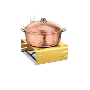 HandmadeทองแดงChafingจานผู้ผลิตจากอินเดีย - Product Image 1