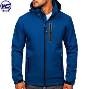Veste Softshell d'Hiver Grande Taille pour Homme Imperméable, Respirante, Coupe-vent avec Col Montant Écologique - Product Image 3