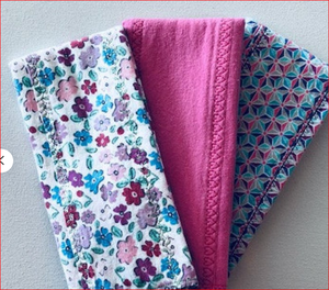 Organic Cotton Burp Cloths | Burp Cloth Bib - Product Image 1