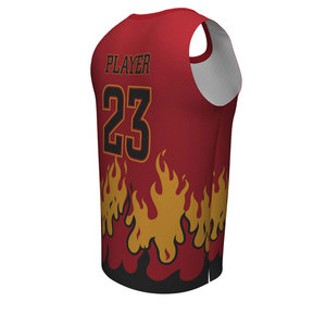 Uniformes de baloncesto reversibles, Conjunto personalizado de alta calidad con logotipo personalizado y diseño, precio barato - Product Image 4