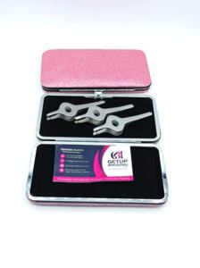 Haute Qualité Meilleure Arrivée Cercle Moyen Conception Pleine Argent Sourcils Pince À Épiler En Acier Inoxydable Avec Votre Propre Logo Beauté Instrument - Product Image 6