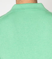 PAOLO NERO Pull d'hiver en cachemire vert 100% tricoté à la main à manches longues et col en V pour homme, fabrication italienne, approvisionnement ODM, laine durable
