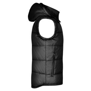 <b>Casual</b> Style Long Winter <b>Waistcoat</b> Quilted Puffer Gilet Zipper Windproof Waterproof Black 100% Polyester Filled Plus Size - Product Image 5