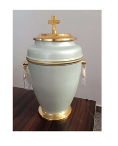 Urnas de cremación de metal para cenizas y hermosas urnas mortales para humanos - Product Image 4