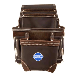 ผ้ากันเปื้อนเครื่องมือหนังฟอกน้ำมันสำหรับงานหนักอุปกรณ์เสริมสำหรับเครื่องมือช่าง - Product Image 1