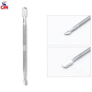 Empujador de Cutículas Profesional, Removedor de Piel Muerta, Acero Inoxidable, Doble Extremo, Herramienta de Manicura y Pedicura, Calidad de Salón - Product Image 3