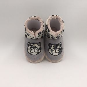Botas de casa con bordado de leopardo bordadas para niños, zapatos para niños, venta al por mayor, Económicos - Product Image 4
