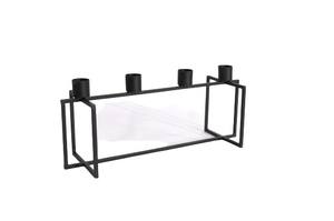 Fer En Métal 8 BRAS De Table Porte-Bougie En Métal Noir De Haute Qualité Décor À La Maison Meilleur Vente Fil De Bougie Pilier - Product Image 5