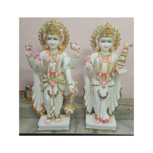 Marbré blanc naturel de luxe, déesse de la déesse, Moorti - Product Image 1