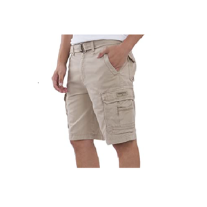 Pantalones cortos de Cargo con cinturón para hombre, mallas de negocios cómodas y de la mejor calidad, personalizadas, 65% poliéster, 35% algodón - Product Image 2