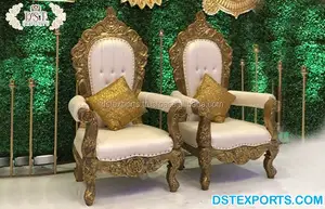 Свадебные стулья Mr & Mrs, Королевский свадебный стул с высокой спинкой, стильные кожаные стулья с высокой спинкой