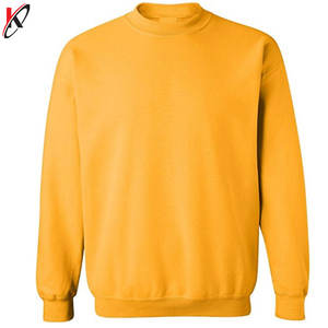 Sudadera de manga larga para hombre, jersey liso de cuello redondo, de alta calidad, venta al por mayor, nueva - Product Image 3