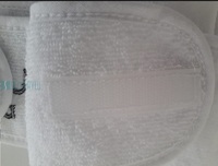 Bandeau de sport pour femme à marque privée, blanc/noir/gris/camel, avec nœud – en microfibre, nylon, élasthanne, polyester – Vente en gros personnalisée